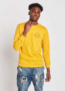 Mustard Crewneck Sweater - ocelloni